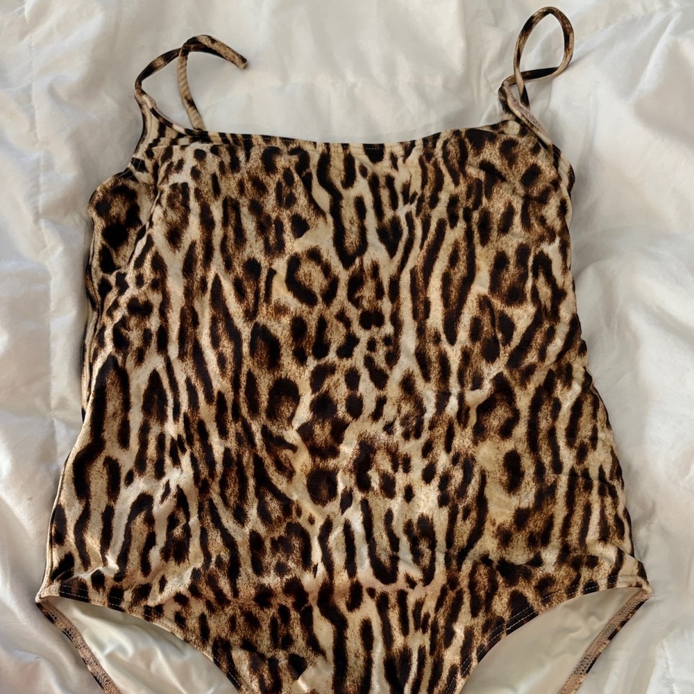 Monday Swimwear Leopard Print One Piece
